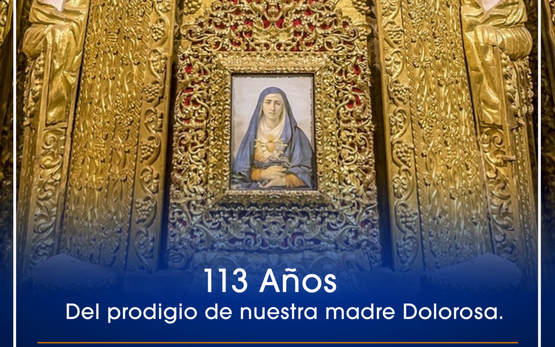 113 años madre dolorosa Unidad Educativa Cristo Rey