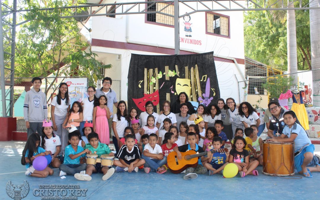 Estudiantes de BI fueron promotores de alegría