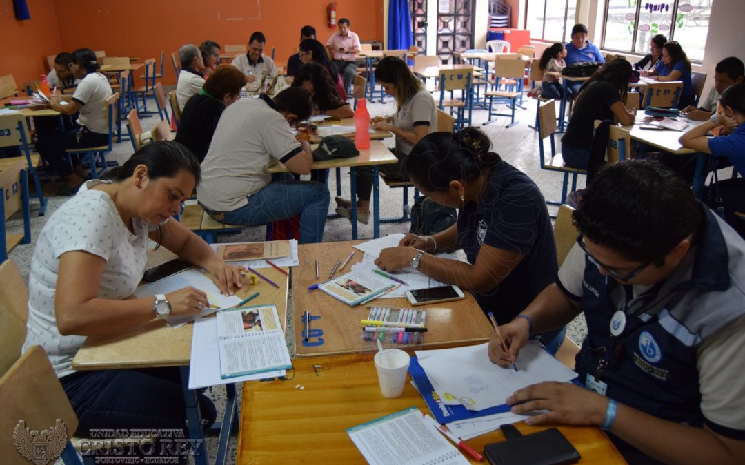 Personal Docente Y Administrativo Participo En Segundo Bloque Cardoner 2 Unidad Educativa Cristo Rey