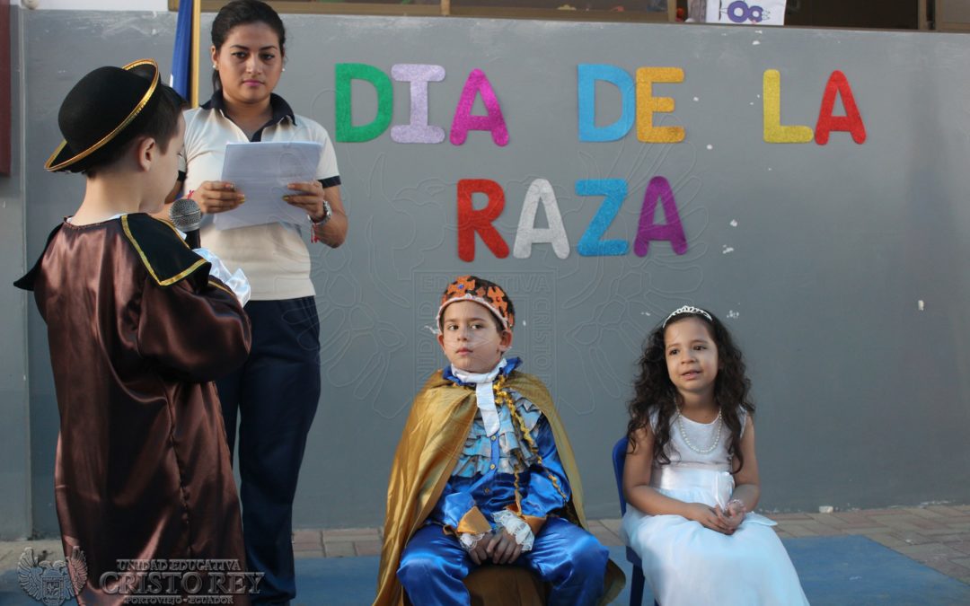 HORA CÍVICA POR EL DÍA DE LA RAZA