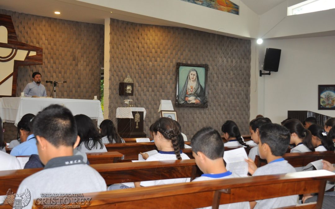 Octavo se prepara para su consagración a la Madre Dolorosa