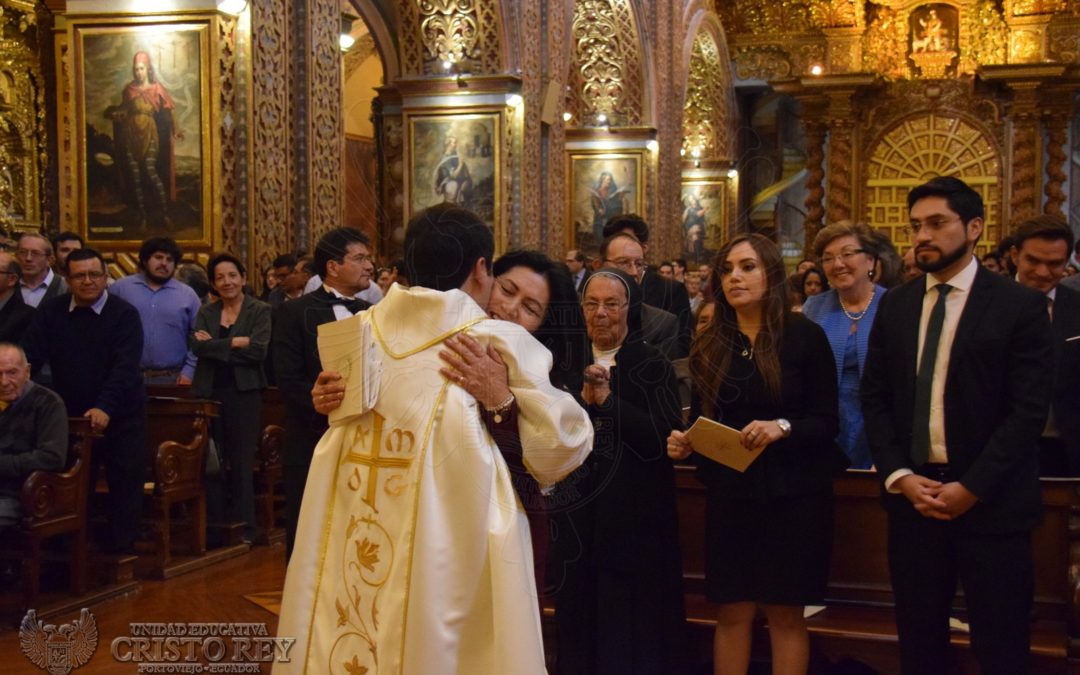 P. Daniel Obando Balseca S.J. recibió el Orden Sacerdotal