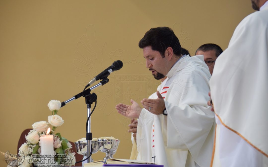 Cristo Rey le da la bienvenida al P. Daniel Obando S.J.