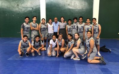 Ganadores del intercolegial en voleibol