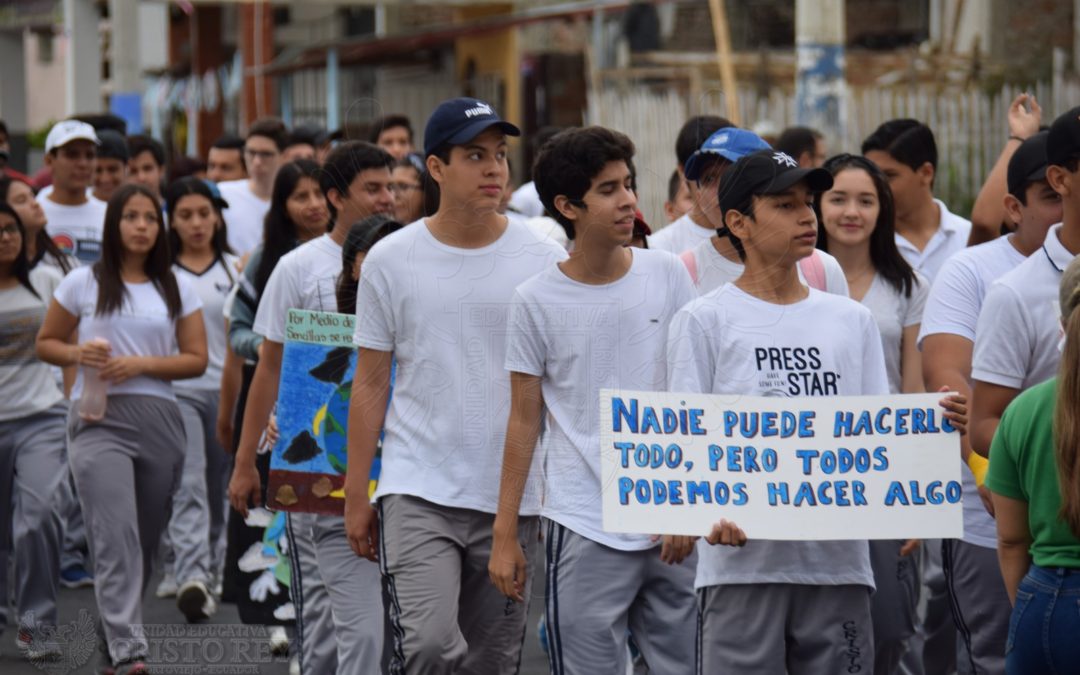 Una marcha para tomar conciencia ecológica