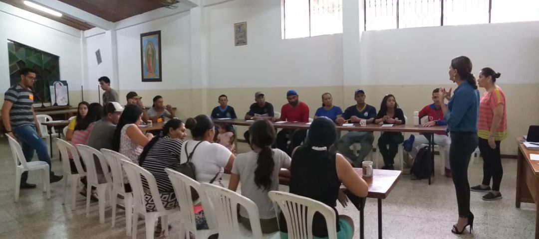 Taller dirigido a personas en situación de movilidad humana