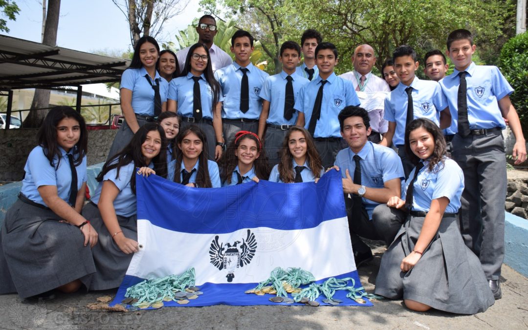 Cristo Rey con un buen número de medallas