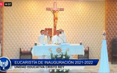 La Unidad Educativa Cristo Rey realizó la Santa Misa de Inauguración del año escolar