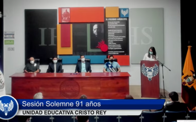 UNIDAD EDUCATIVA CRISTO REY CUMPLIÓ 91 AÑOS  DE LABOR