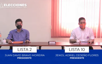 Se realizó conversatorio de los candidatos a presidente de UECR